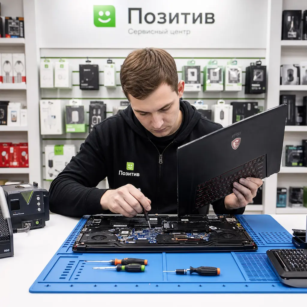 заменить клавиатуру на ноутбуке MSI в Зеленодольске