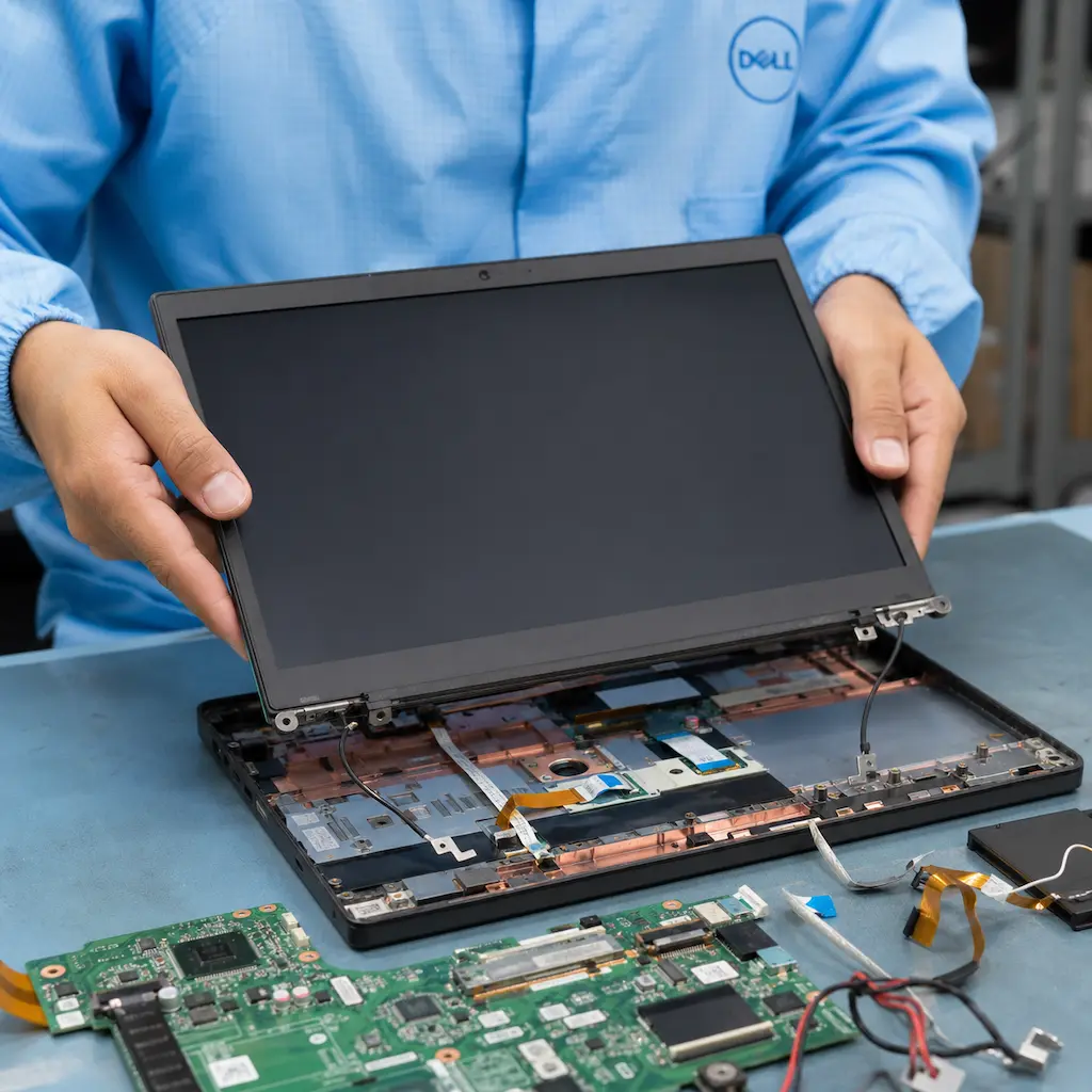 заменить матрицу ноутбука Dell в Зеленодольске