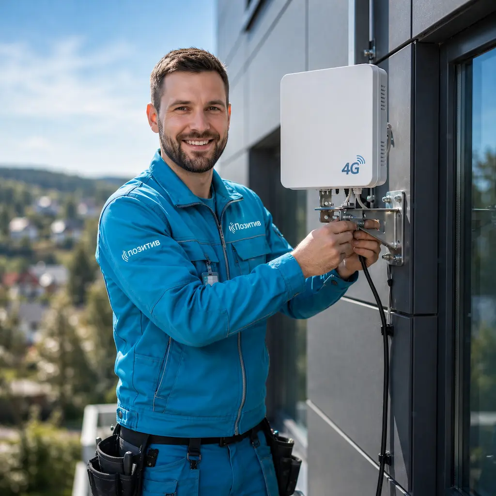 настроить 4G модем в Зеленодольске