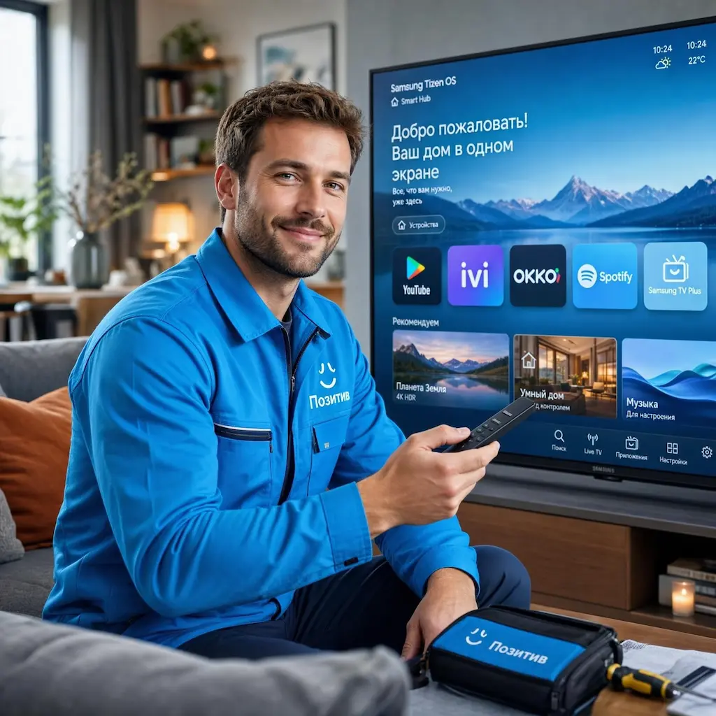 Настройка Smart TV в Зеленодольске