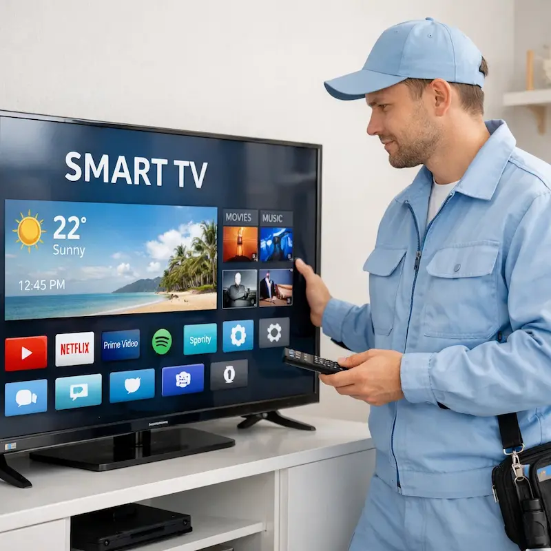 Настройка Smart TV в Зеленодольске