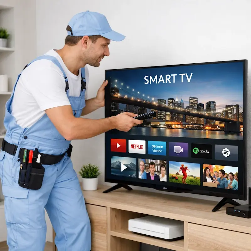 Как вызвать мастера для настройки Smart TV в Зеленодольске