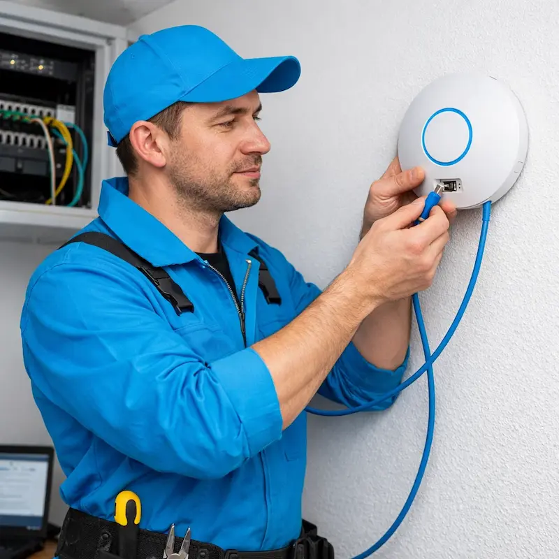 Подключение точки доступа в Зеленодольске