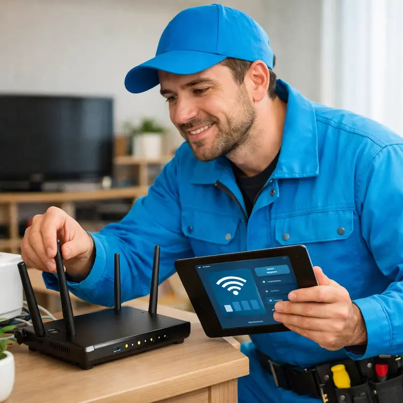 Настройка Wi-Fi для квартиры, дома и офиса в Зеленодольске