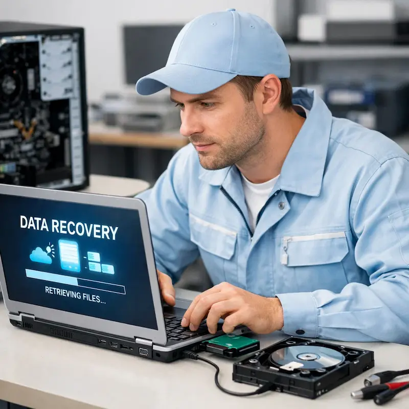 Восстановление данных и файлов в Зеленодольске