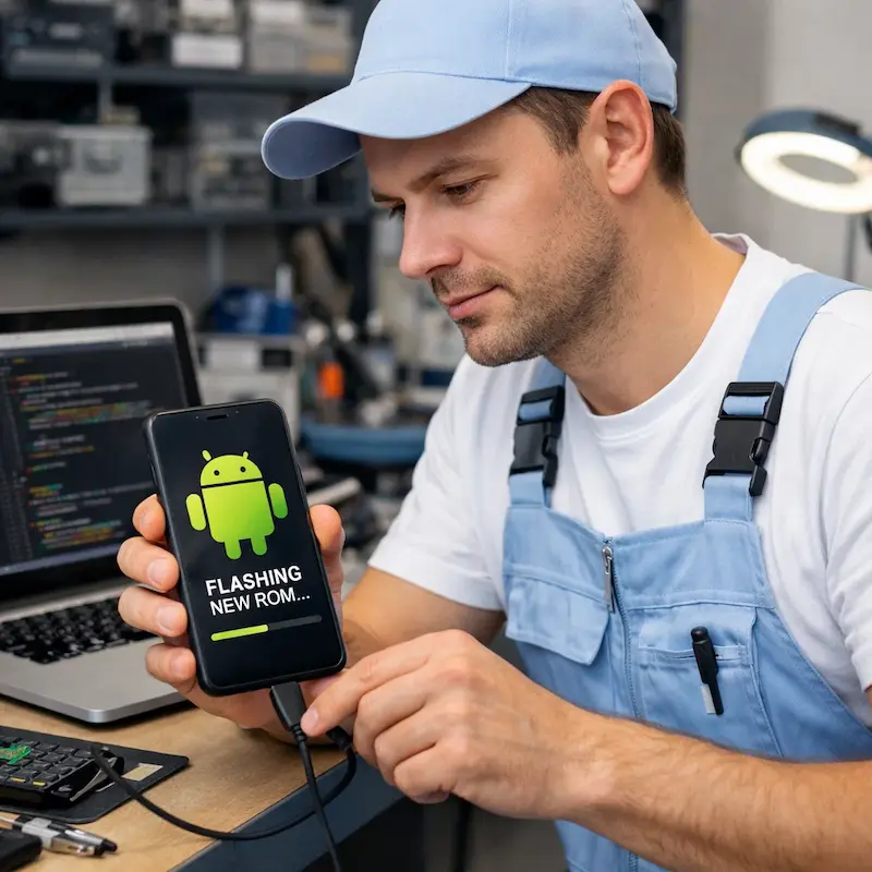 Прошивка Android в Зеленодольске