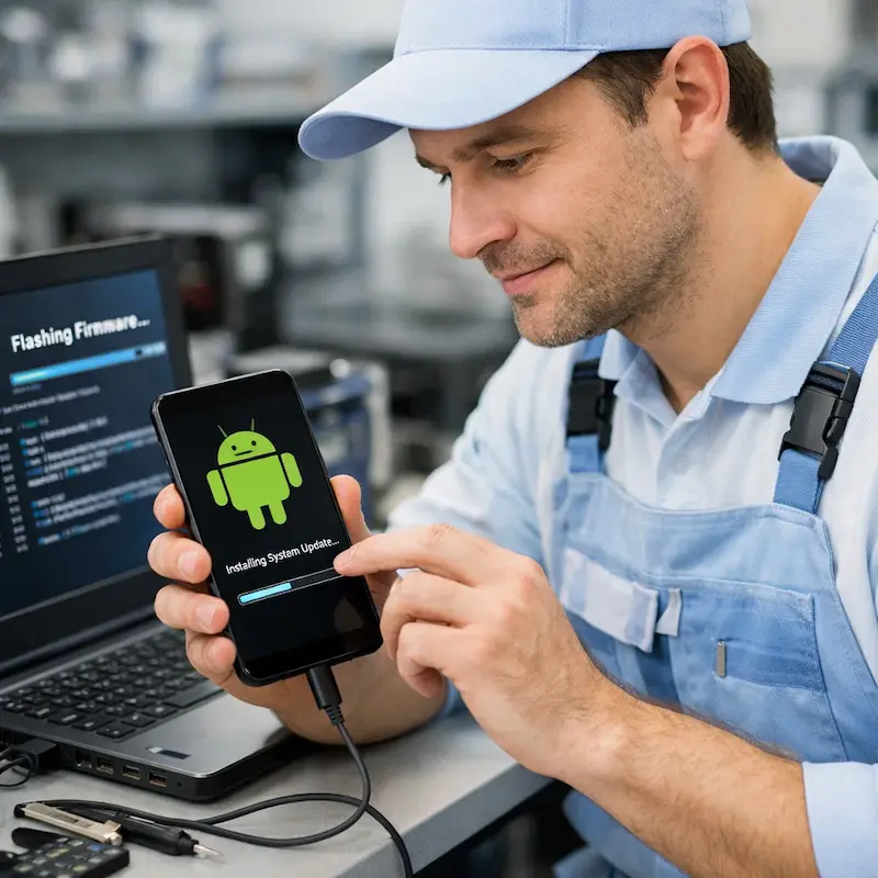 Перепрошить телефон в Зеленодольске