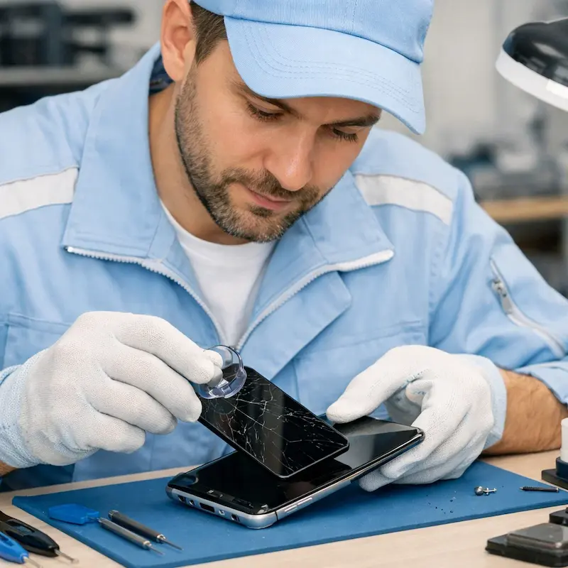 Заменить сенсорное стекло на смартфоне в Зеленодольске