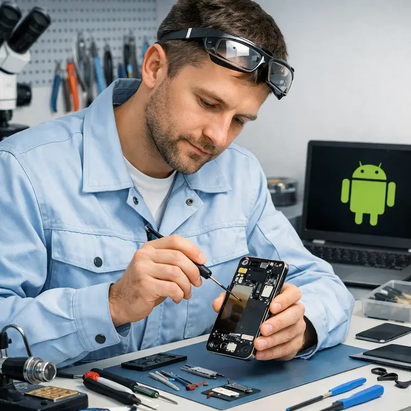 Ремонт андроид планшетов и смартфонов в Зеленодольске