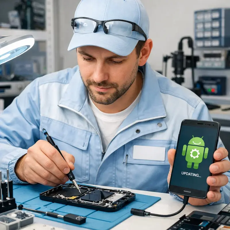 Настройка системы Android в Зеленодольске