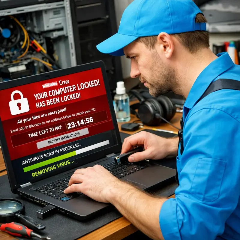 Удалить винлокер в Зеленодольске